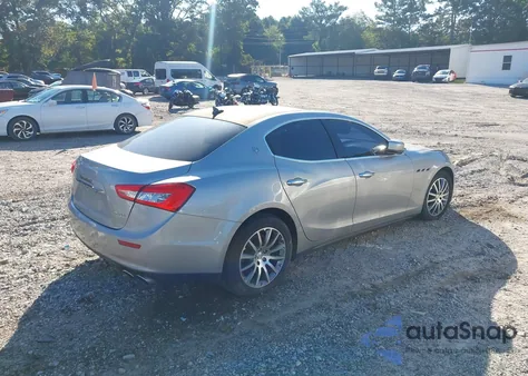 2014 Maserati Ghibli S Q4 из США, поврежденный, VIN ZAM57RTA8E1095317